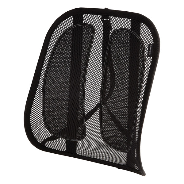 Supporto schiena Office Suites - 50x45x20 cm - in tessuto a rete - nero - Fellowes
