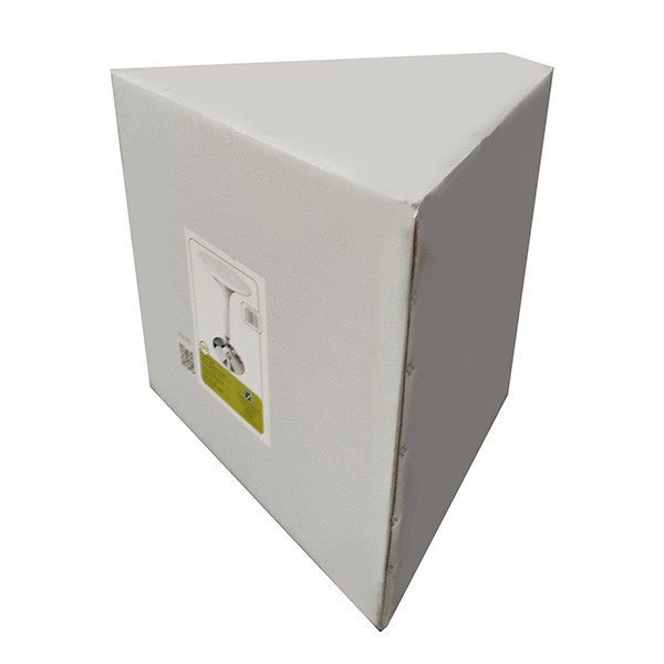 Tavolo bar - &oslash; 60 cm - ABS e acciaio - H 72/92 cm - bianco - Serena Group