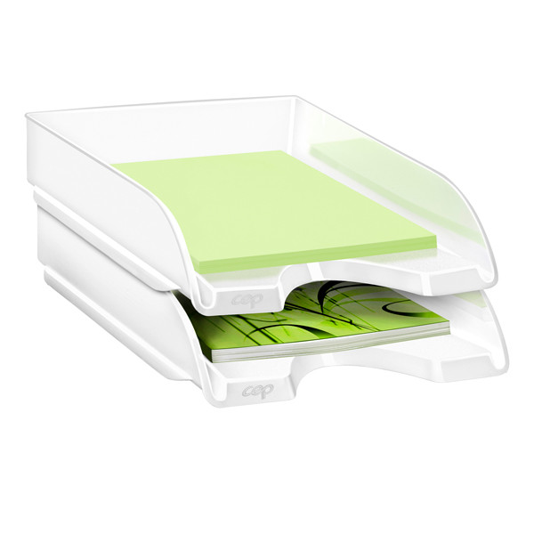 Vaschetta portacorrispondenza CepPro Gloss - 34,8 x 25,7 x 6,6 cm - bianco artico - Cep