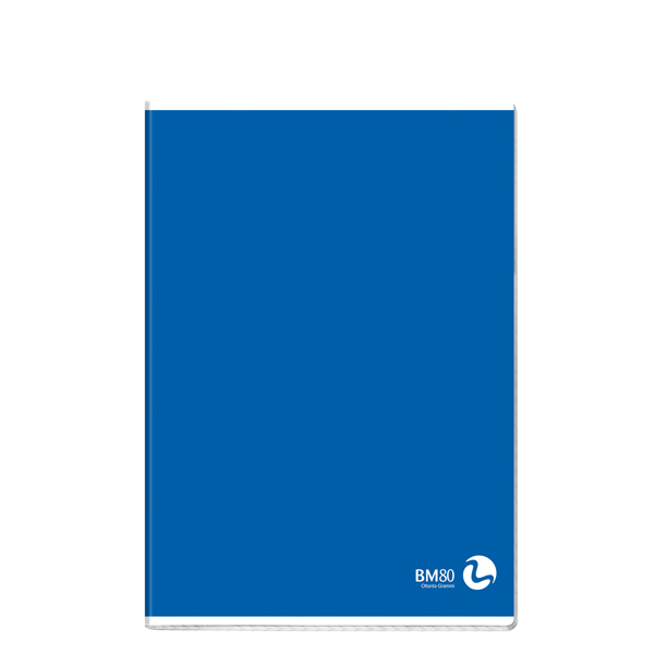 Maxiquaderno Color 80 Basic - A4 - rigo di 3a - 80 fogli - 80gr - BM