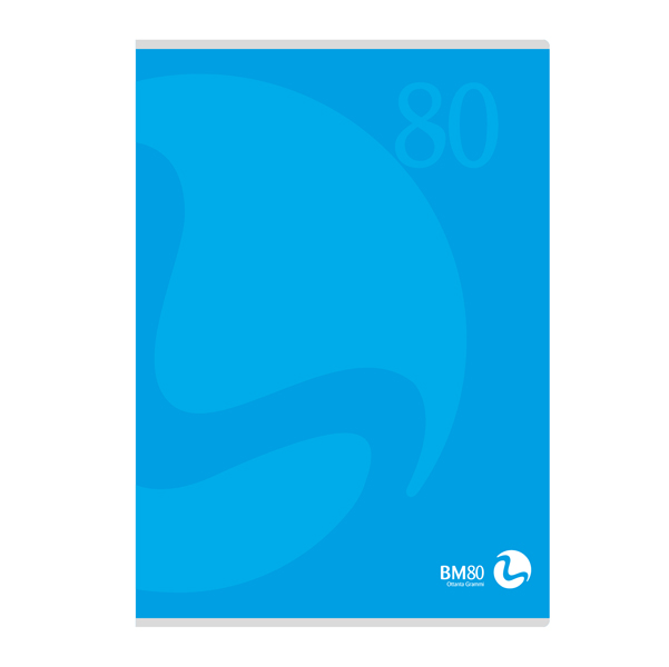 Maxiquaderno Color 80 - A4 - rigo di 1a - 80 fogli - 80 gr - copertina 250 gr - BM