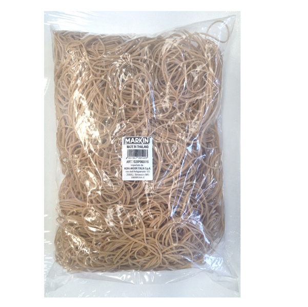 Elastici - para - D 12,5 cm - avana - Markin - sacco da 1 kg