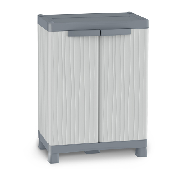 Armadietto ppl a 2 ante base 700 domino wave