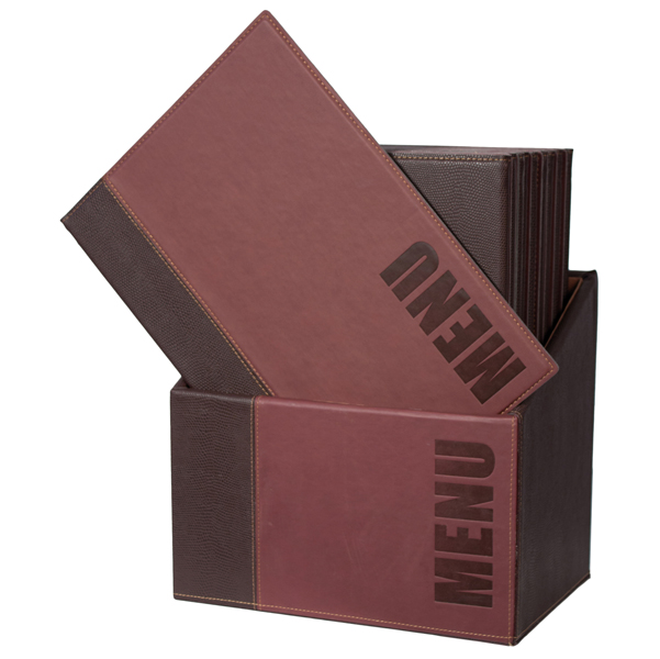 Menu Box Trendy - 20 PortamenU' - bordeaux - Securit