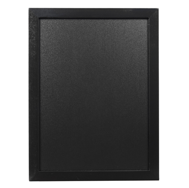 Lavagna Woody - cornice nera - 30x40 cm - Securit