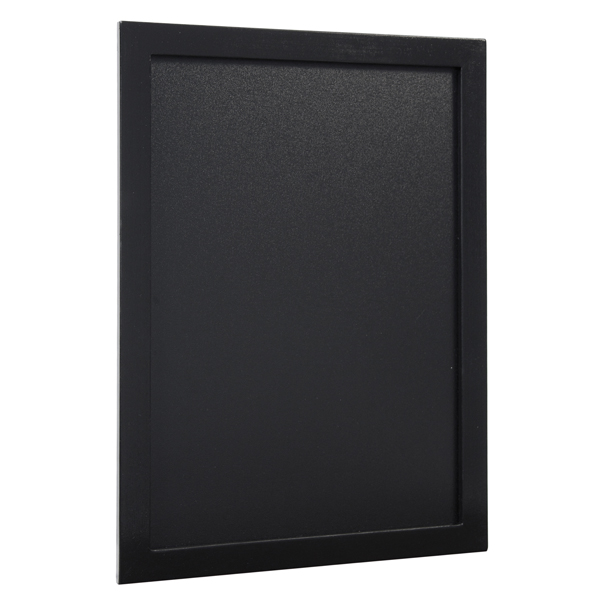 Lavagna Woody - cornice nera - 30x40 cm - Securit