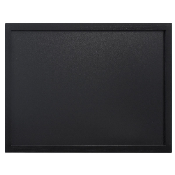 Lavagna Woody - cornice nera - 40 x 60 cm - Securit