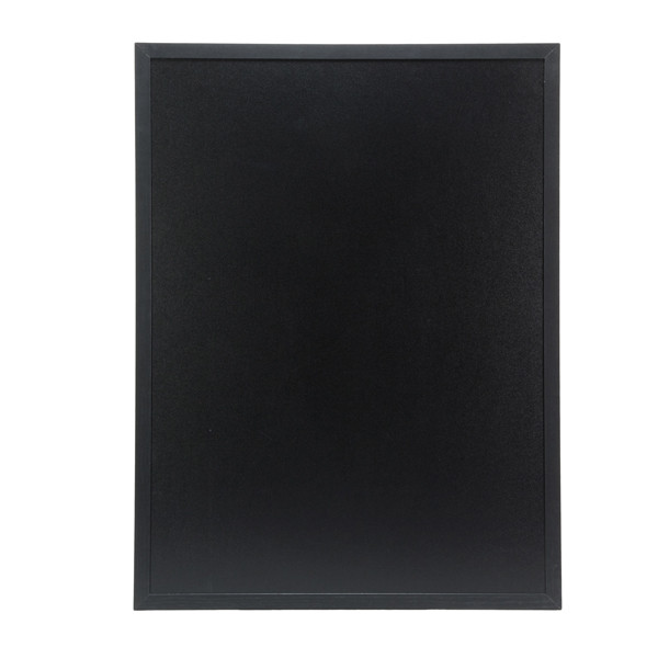 Lavagna Woody - cornice nera - 60 x 80 cm - Securit