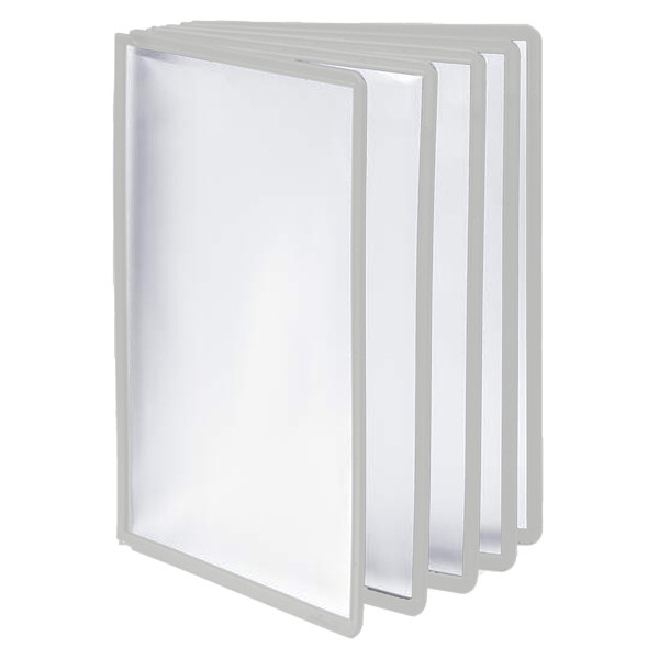 Pannelli di ricambio Sherpa per leggii Vario - grigio - Durable - conf. 5 pezzi