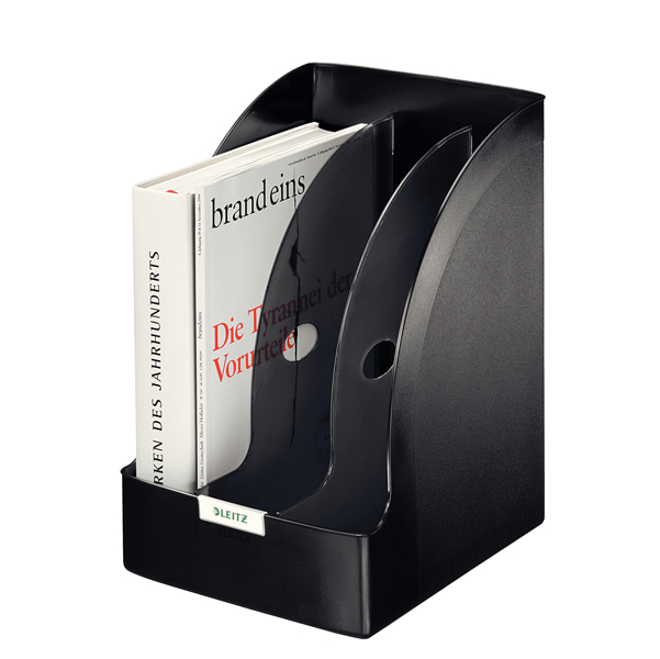 Portariviste Leitz Plus Jumbo - 24 x 31 x 21 cm - nero - Leitz
