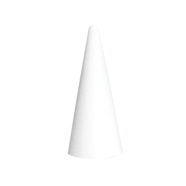Cono - polistirolo espanso - &oslash;70mm - H125mm - Colorosa