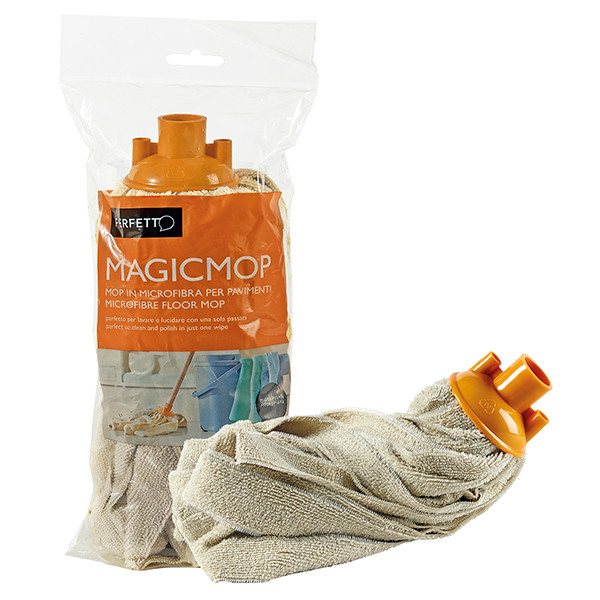 Mop in microfibra Magicmop - a filo continuo - 160 gr - Perfetto