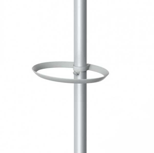 Appendiabiti - con portaombrelli - 5 posti - 187 cm - bianco - Alba