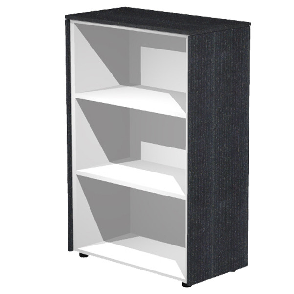 Mobile Prestige - medio a giorno - 82,8 x 43 x 119,8 cm - nero venato