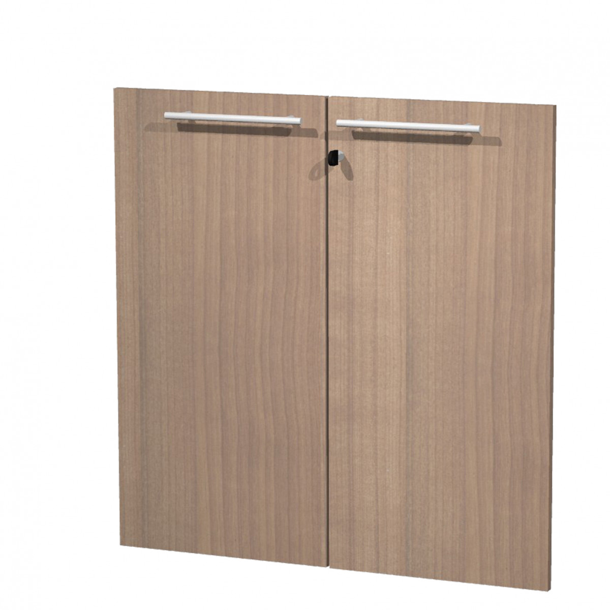 Coppia ante Prestige - per mobile basso - 80 x 77 cm - spessore 18 mm - melaminico - ciliegio arabis