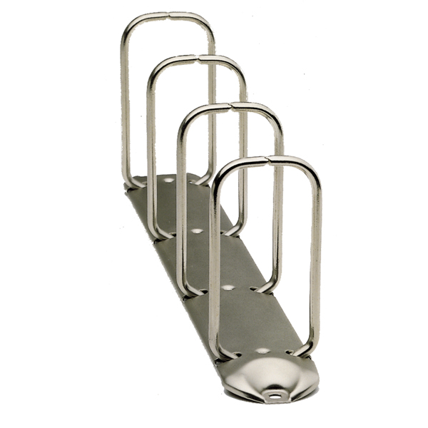 Raccoglitore personalizzabile Fly - 4 anelli a Q 65 mm - dorso 9 cm - 22 x 30 cm - bianco - Sei Rota