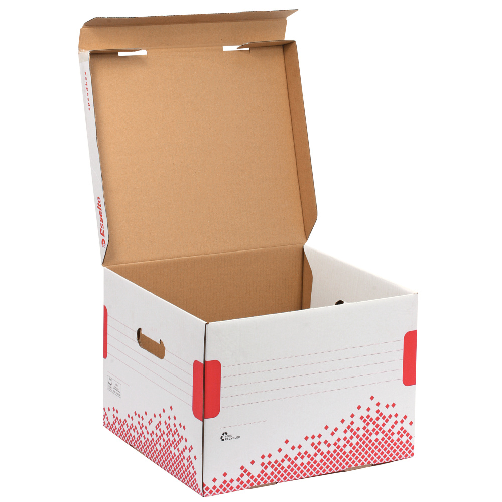 Scatola container Speedbox - Medium - 32,5x36,7cm - dorso 26,3 cm - Esselte