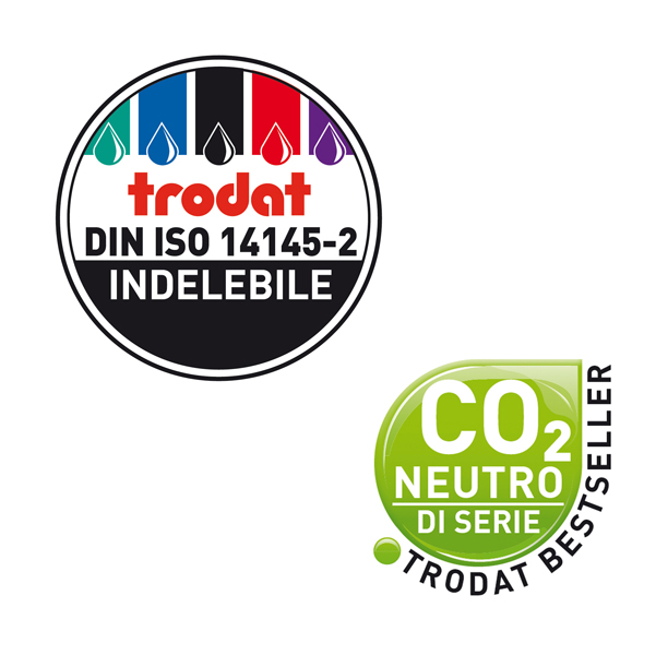 Timbro Original Printy 4642 - autoinchiostrante - diametro 42 mm -Trodat