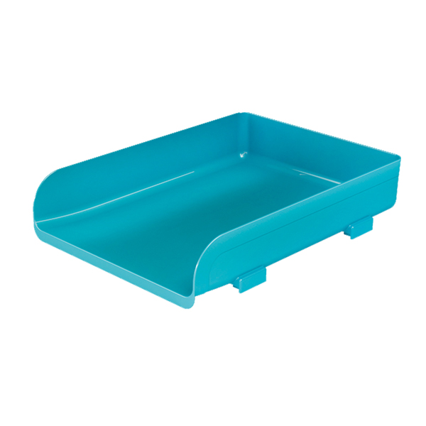 Vaschetta portacorrispondenza Mydesk - 33,5x25,4x7 cm - 23x32 cm - turchese - Arda