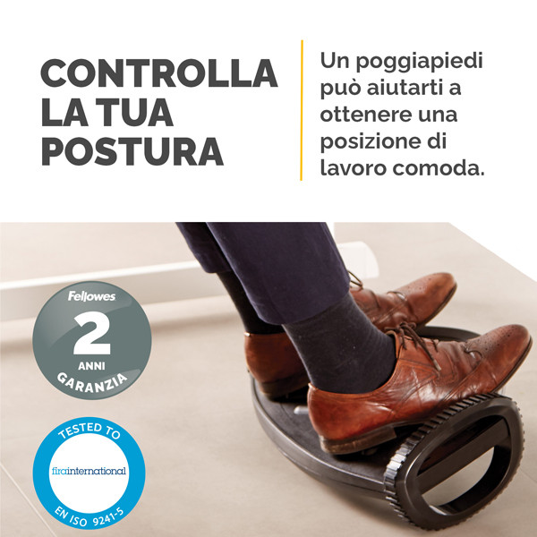 Poggiapiedi Smart Rocker - Fellowes