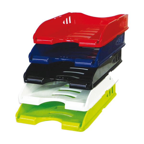 Vaschetta portacorrispondenza Sunrise - 33,5x25,4x7cm - 23x32cm - nero - Arda