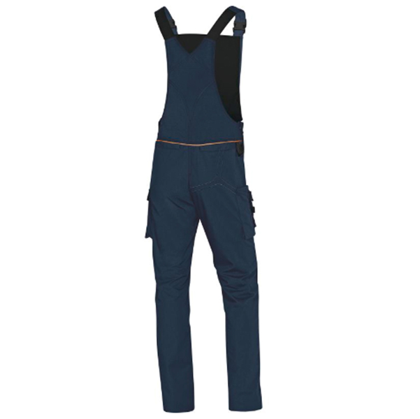 Salopette da lavoro Mach 2 Corporate - tela/poliestere/cotone - taglia XL - blu/nero - Deltaplus