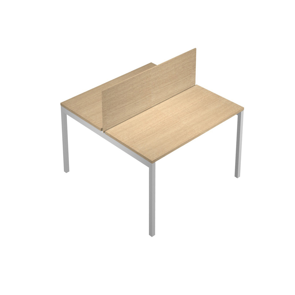 Pannello divisorio AgorA' - per scrivania multiple - 120x32 cm - rovere  - Artexport