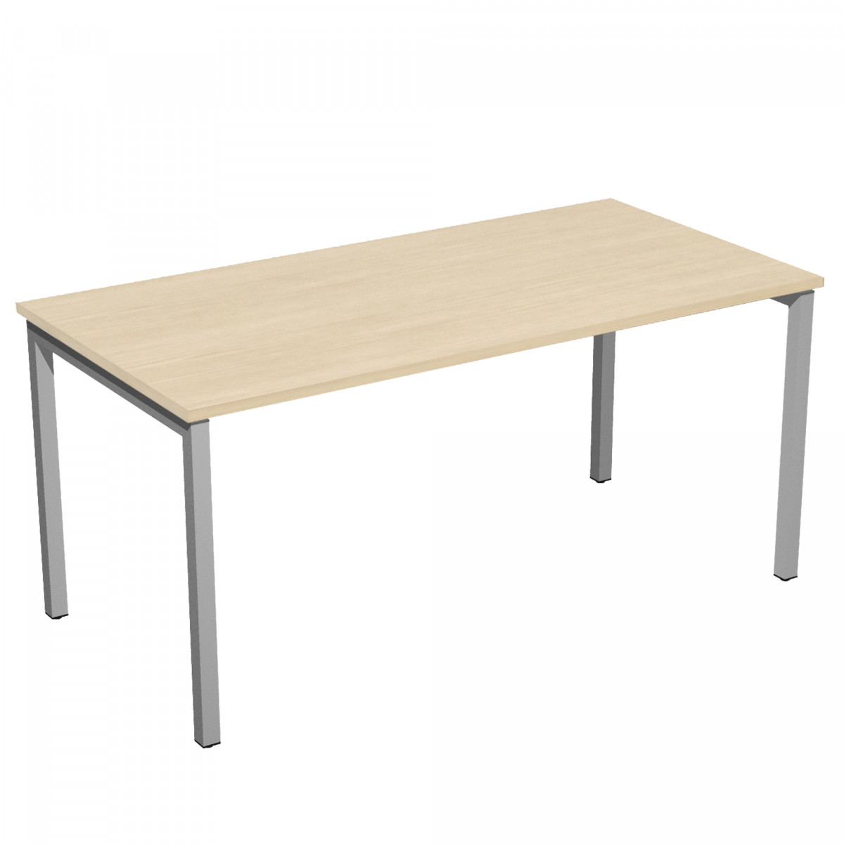 Scrivania Easy Plus - lineare - 140 x 80 x 72,5 cm - faggio