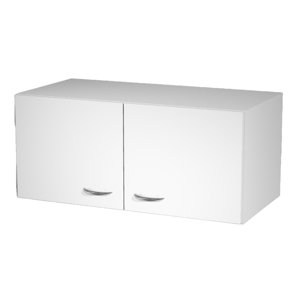 Sopralzo per armadi modulari - a 2 ante - 90x45,8x40 cm - bianco - Artexport