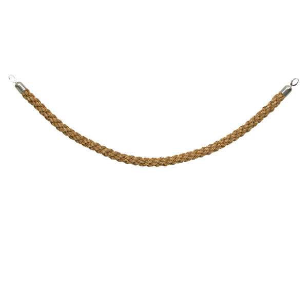 Cordone intrecciato per colonnina segnapercorso - color bronzo - lunghezza 150 cm - Securit