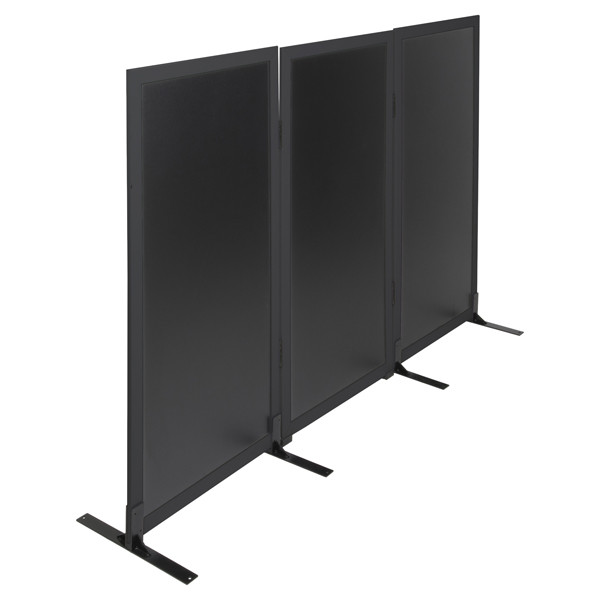 Lavagna Multiboard - 60 x 115 cm - cornice nera - Securit