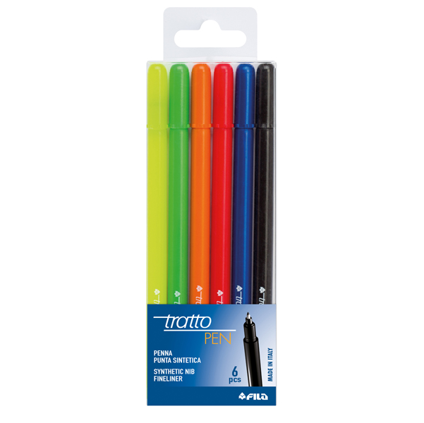 Pennarello fineliner Tratto Pen - tratto 0,5mm - nero - Tratto