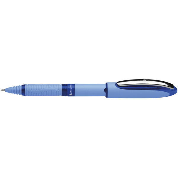 Roller One Hybrid N con cappuccio - tratto 0,3mm - blu - Schneider