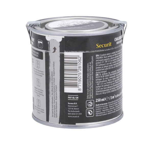 Pittura Lavagna - nero - 250 ml (3 mq) - Securit