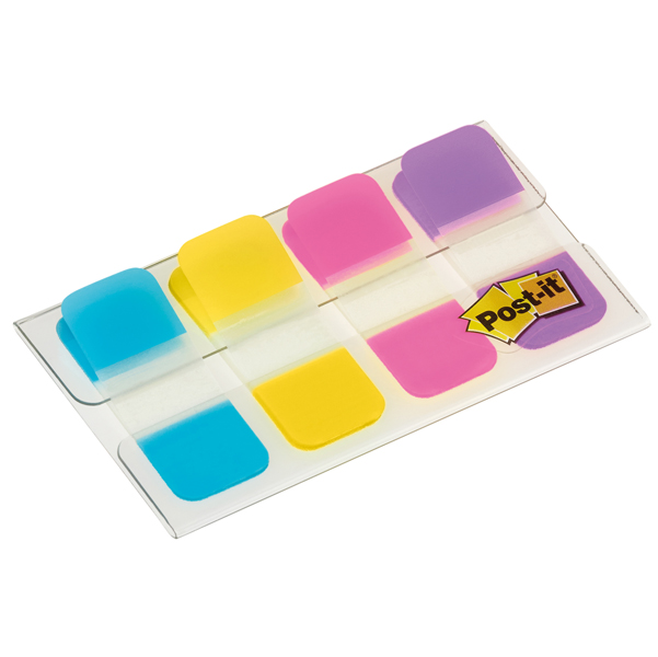 Segnapagina Post it Index Strong Mini - 676-AYPV-EU - 15,8 x 38 mm - colori vivaci - Post it - conf. 40 pezzi