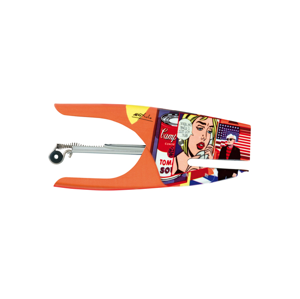 Cucitrice a pinza Pop Art - punti 6/4 - Pop Fantasy - acciaio cromato - Iternet