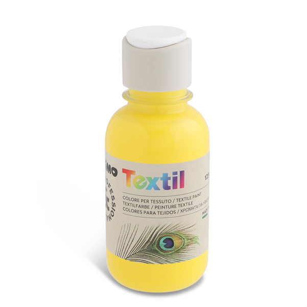 Colori per tessuti - 125 ml - colori assortiti - Primo - box 6 pezzi