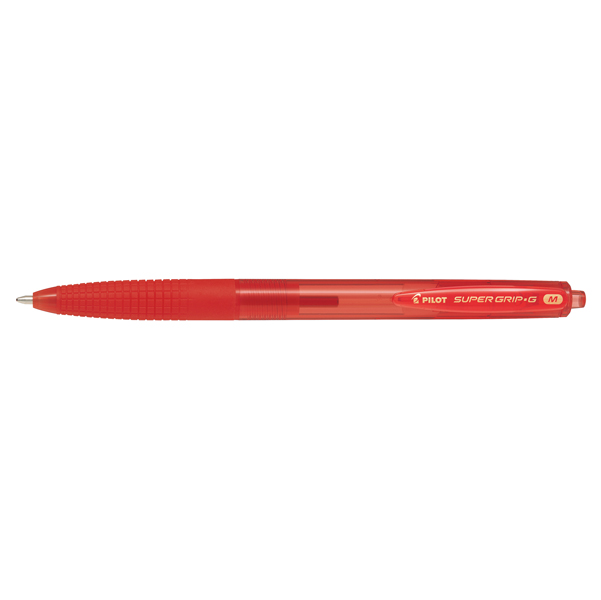 Penna a scatto Supergrip G - punta 1,0mm - rosso - Pilot