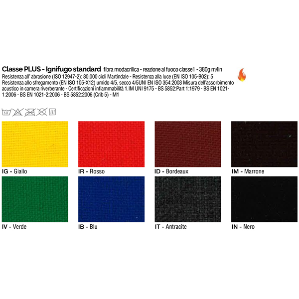 Poltrona semidirezionale LR1SE - con ruote e braccioli - ignifuga - blu - Unisit