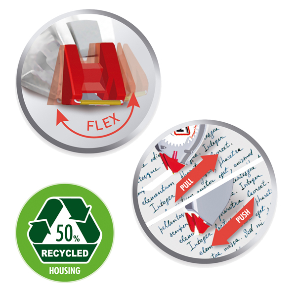 Correttore a nastro Compact Flex Roller - 6 mm x 10 mt - Pritt