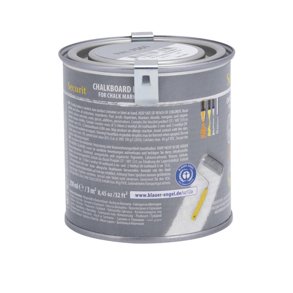 Pittura Lavagna - grigio - 250 ml (3 mq) - Securit