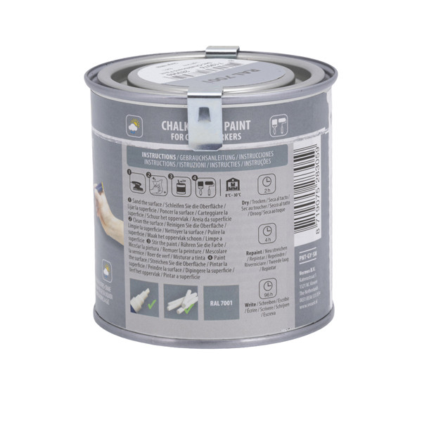Pittura Lavagna - grigio - 250 ml (3 mq) - Securit