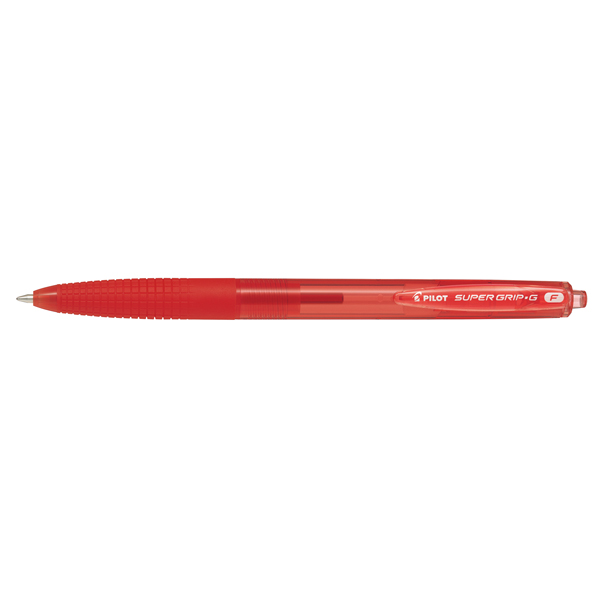 Penna a scatto Supergrip G - punta 0,7mm - rosso - Pilot