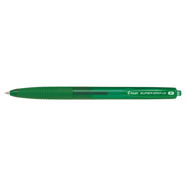 Penna a scatto Supergrip G - punta 0,7mm - verde - Pilot
