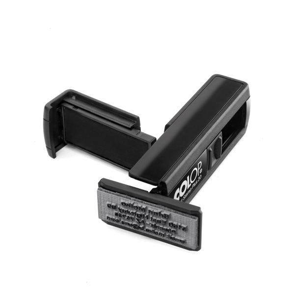 Timbro Pocket Stamp Plus 20 - 14x38 mm - 4 righe - autoinchiostrante - Colop