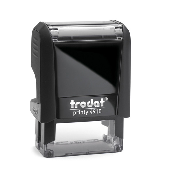 Timbro Original Printy 4.0 4910 - personalizzabile - 26 x 10 mm - 3 righe - autoinchiostrante - Trodat