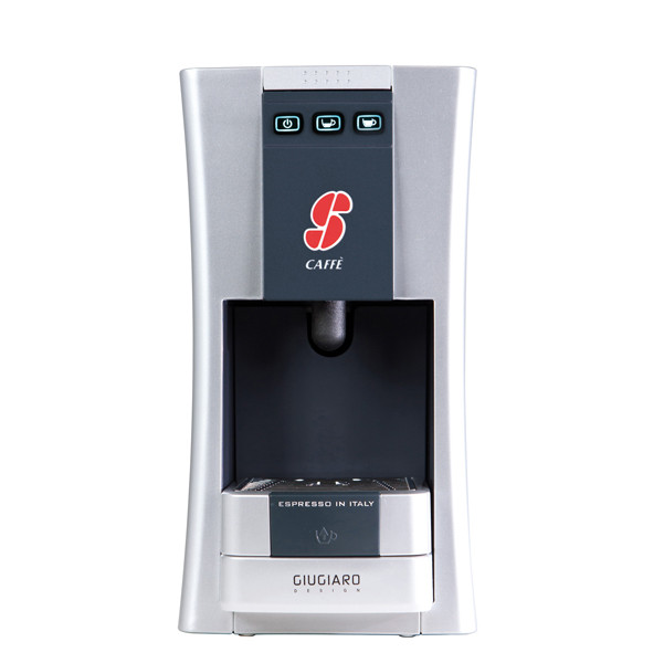 Macchina da caff&egrave; S12 - 29,5x13,5x26,5 cm - 1100 W - argento - Essse Caff&egrave;