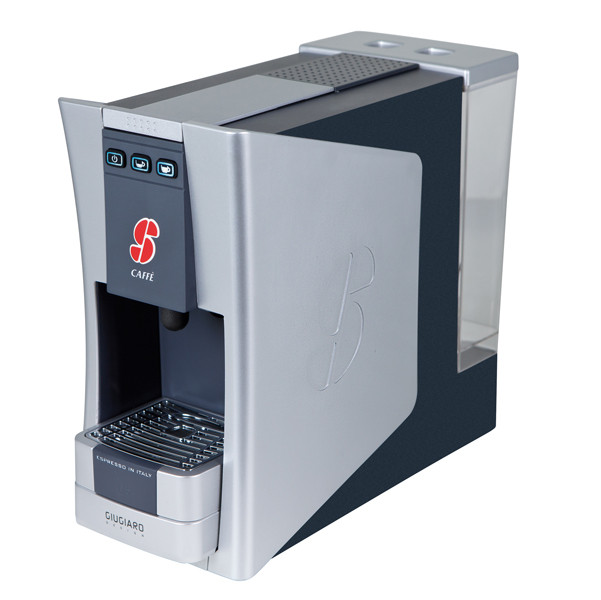Macchina da caff&egrave; S12 - 29,5x13,5x26,5 cm - 1100 W - argento - Essse Caff&egrave;