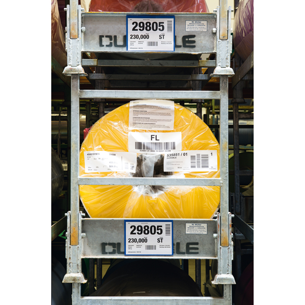 Buste identificative magnetiche - formato A5 orizzontale (210x148 mm) - Durable - conf. 50 pezzi