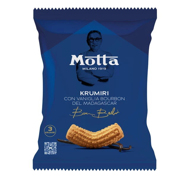 Krumiri Classici - Motta - monoporzione con 3 biscotti da 27 gr